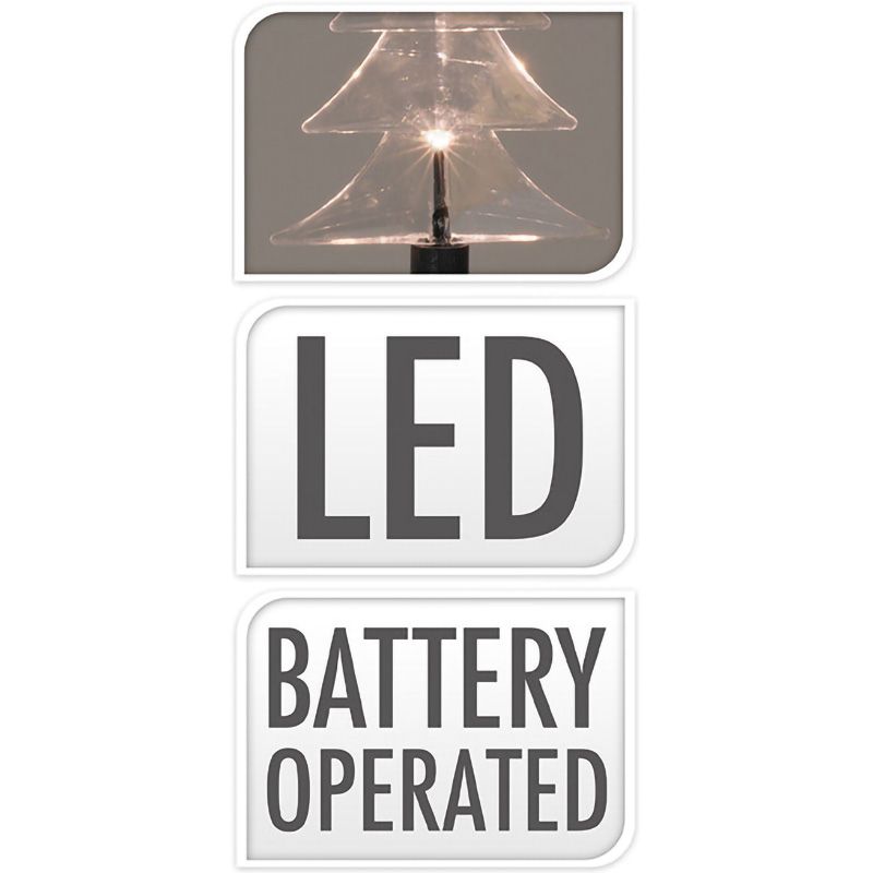 Tuinsteker 5 stuks - met timer - sneeuw Tuinsteker 5 stuks - met timer - sneeuw - Afbeelding 3