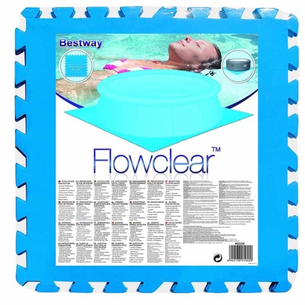 Bestway Flowclear - set van 9 vloertegels