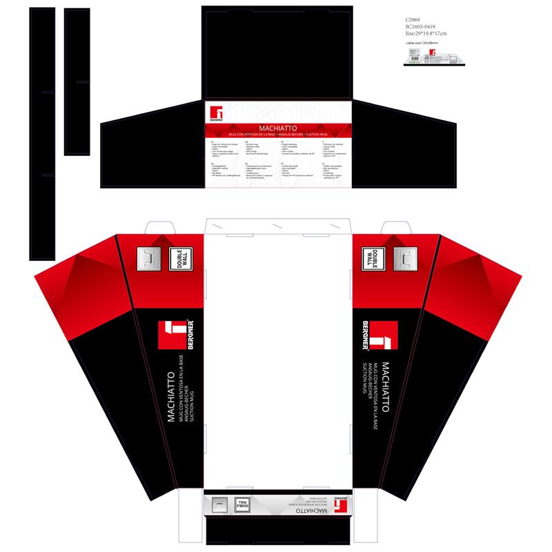 Bergner Thermosbeker 350 ml met zuignap Bergner Thermosbeker 350 ml met zuignap - Afbeelding 2