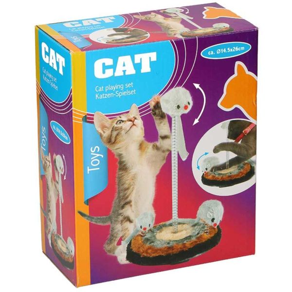 Speelset voor katten 26cm