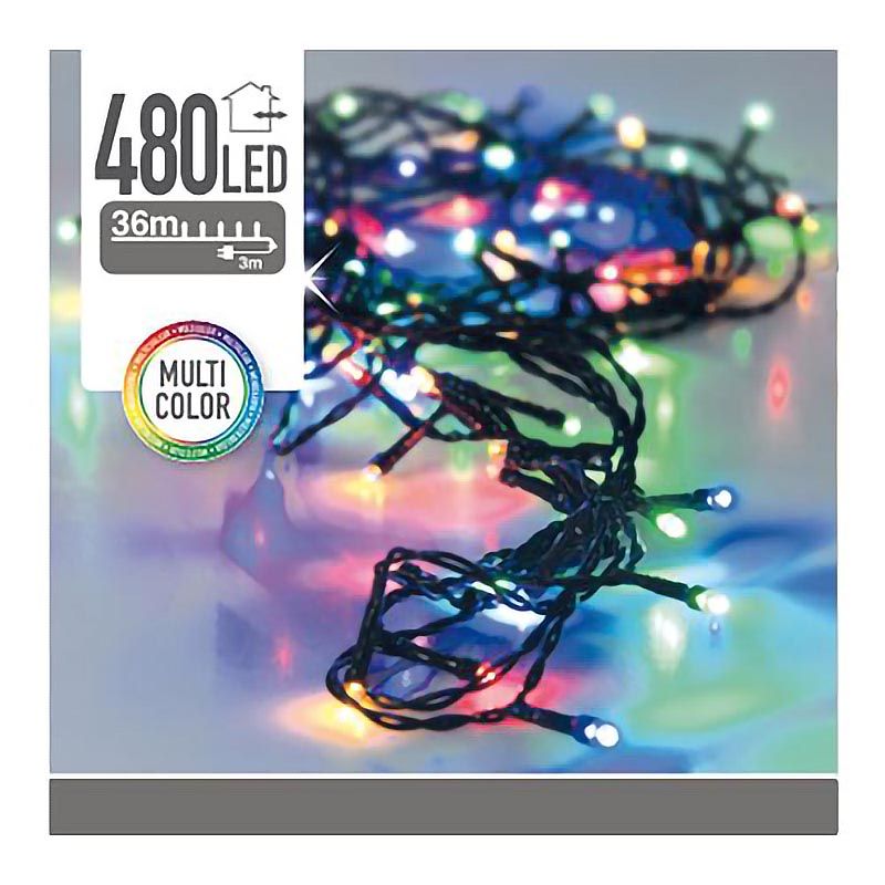 LED-verlichting 480 LED's 36 meter multicolor LED-verlichting 480 LED's 36 meter multicolor