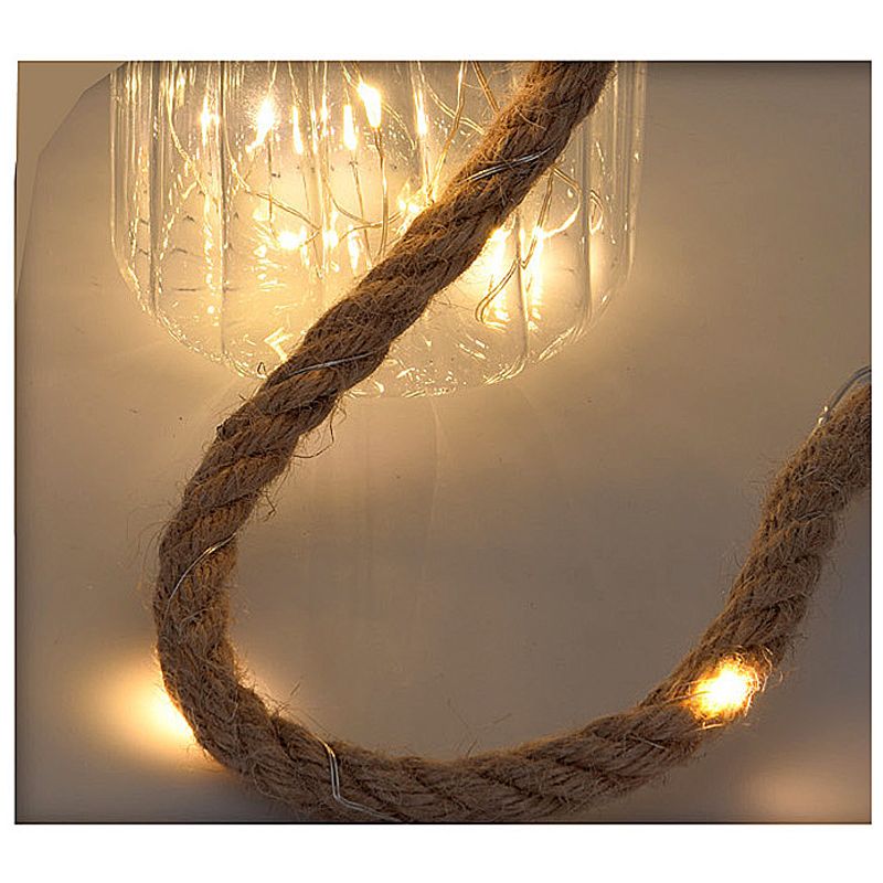 Glazen lamp met 20 LED Glazen lamp met 20 LED - Afbeelding 3