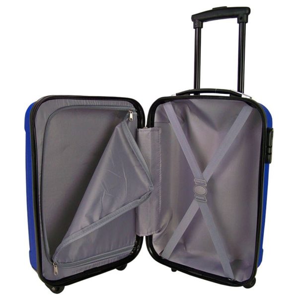 Ceruzo handbagage koffer ABS blauw