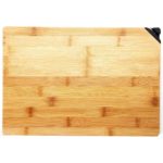 Bergner Bamboe snijplank met messenslijper