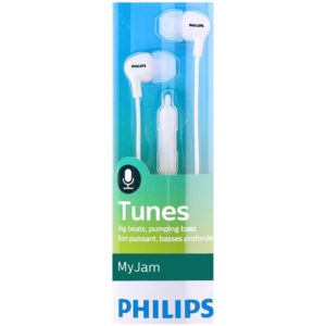 Philips SHE3555WT/00 In-ear oordopjes met microfoon wit