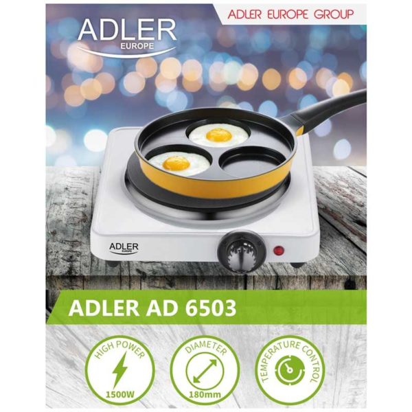 Adler AD6503 - Kookplaat 1-pits