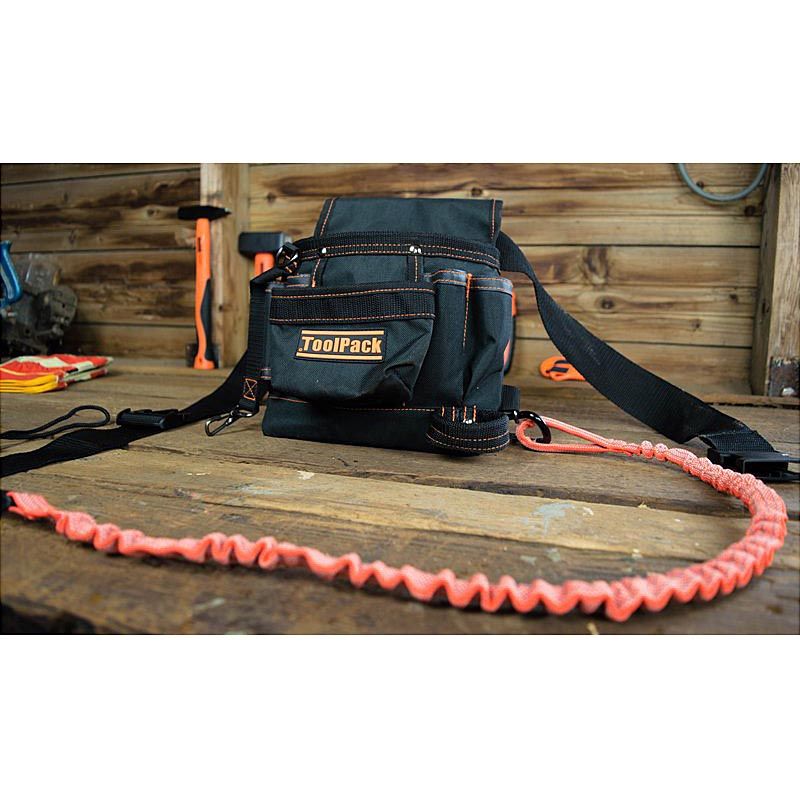 ToolPack Gereedschapsgordel met elastische veiligheidslijn ToolPack Gereedschapsgordel met elastische veiligheidslijn - Afbeelding 3