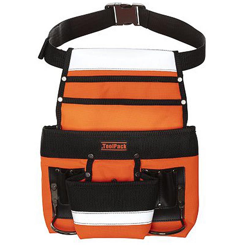 ToolPack Hi-Vis Robuuste Gereedschapsholster met holster ToolPack Hi-Vis Robuuste Gereedschapsholster met holster - Afbeelding 2