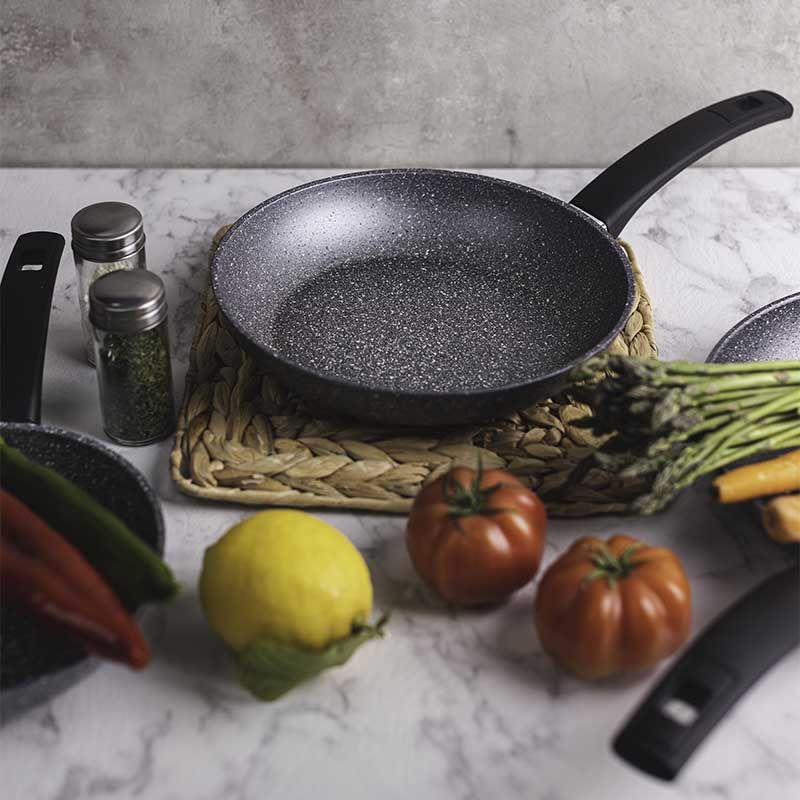 San Ignacio Koekenpan - Ø28cm - Eco Friendly - grijs San Ignacio Koekenpan - Ø28cm - Eco Friendly - grijs - Afbeelding 6