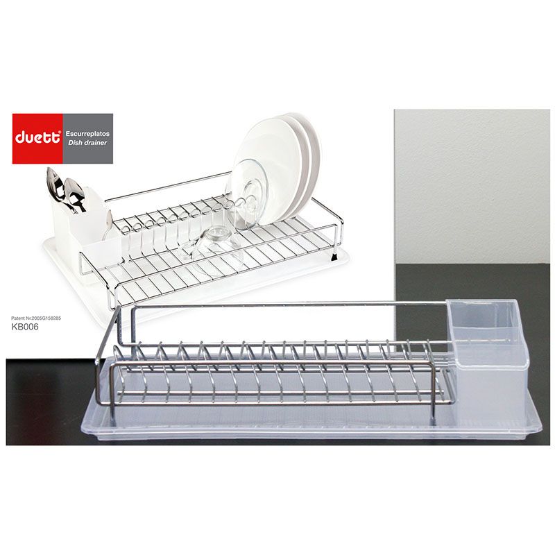 Duett Afdruiprek met Bestekbak - inclusief Lekbak Duett Afdruiprek met Bestekbak - inclusief Lekbak - Afbeelding 2