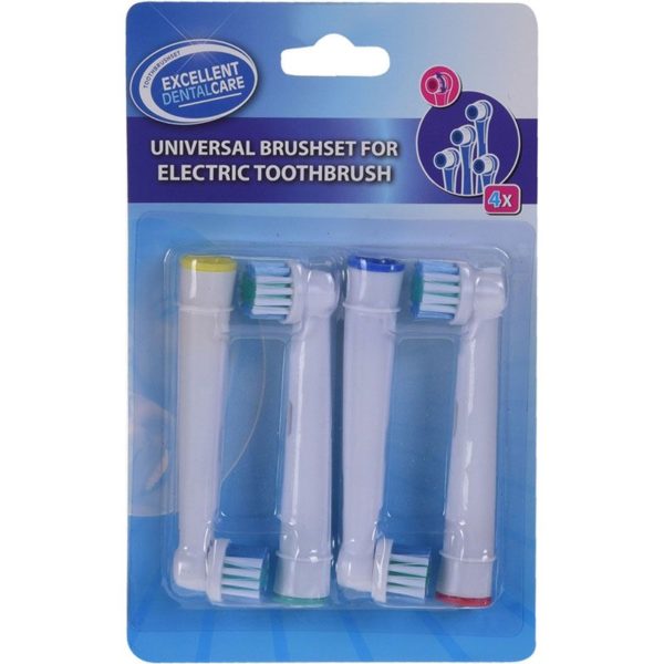 Opzetborstels voor elektrische tandenborstel - 4 stuks