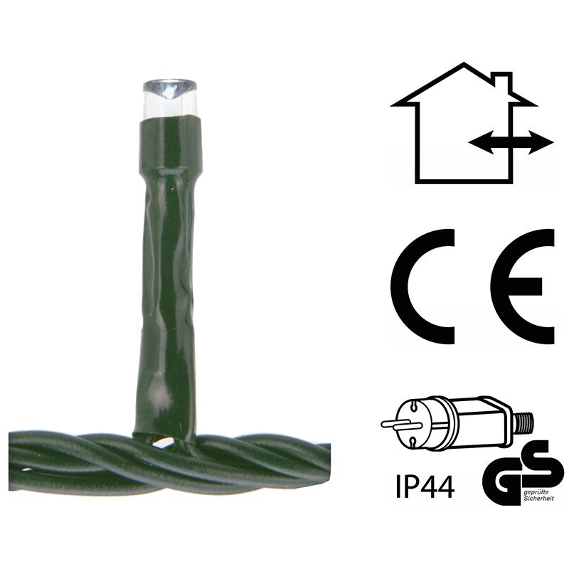 IJspegel verlichting 180 LED's - 6 meter - warm wit IJspegel verlichting 180 LED's - 6 meter - warm wit - Afbeelding 3