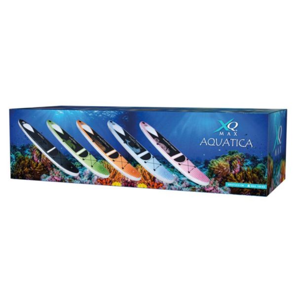 XQ Max SUP Board Aquatica - 305cm - tot 150kg - Jellyfish Maori
