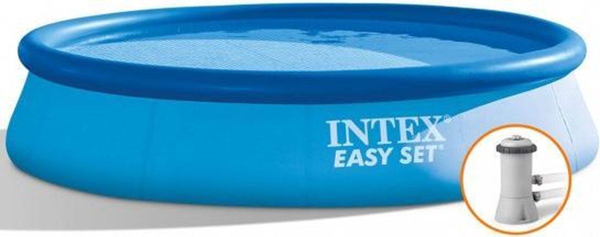 Intex Easy Set Zwembad - 366x76cm - met Filterpomp Intex Easy Set Zwembad - 366x76cm - met Filterpomp