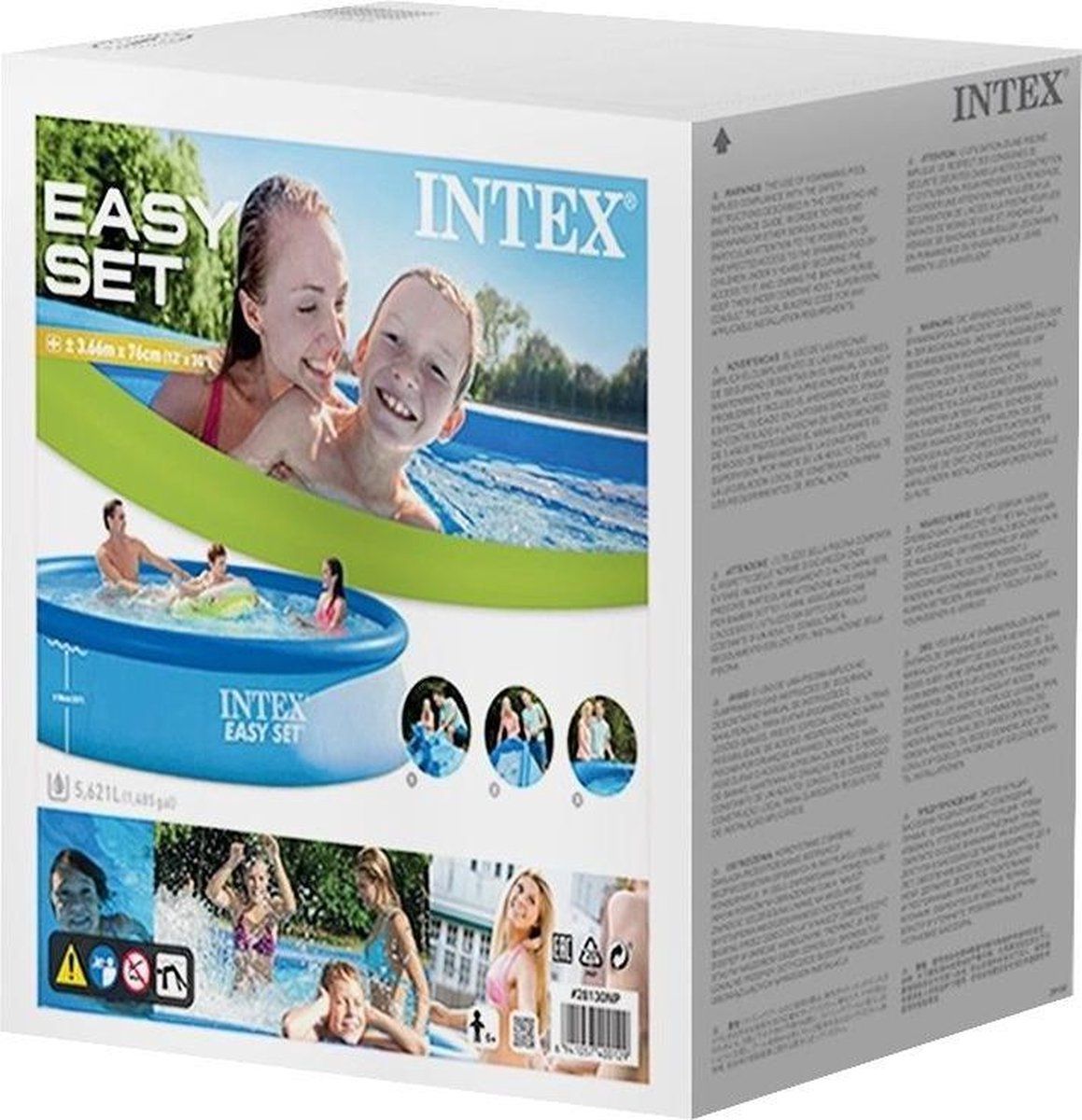 Intex Easy Set Zwembad - 366x76cm - met Filterpomp Intex Easy Set Zwembad - 366x76cm - met Filterpomp - Afbeelding 2