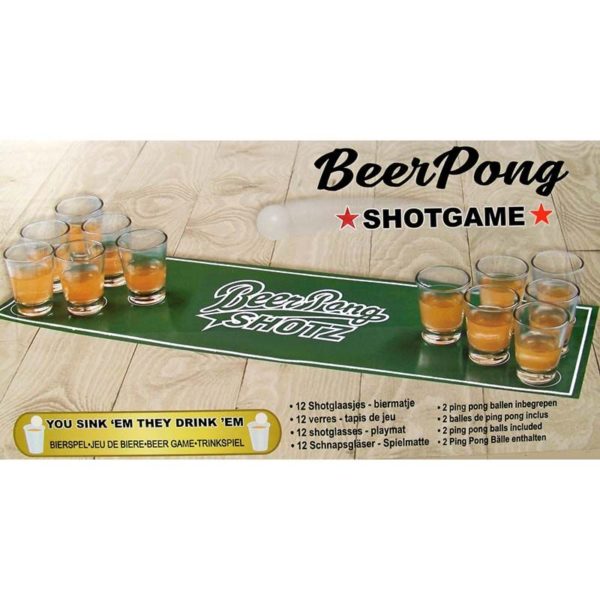 Beer Pong Shotgame - Drankspelletje