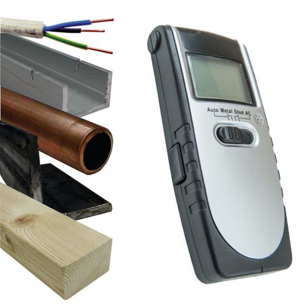 Werkzeyt Leidingdetector - voor stroom, metaal en hout