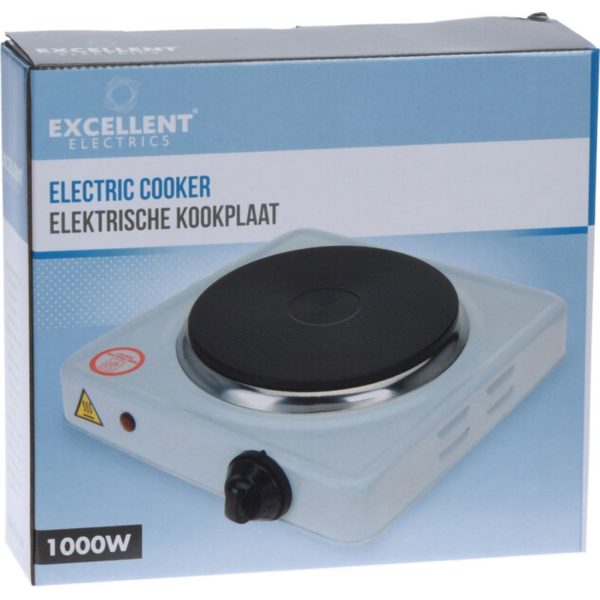 Elektrische Kookplaat - enkel - 1000W