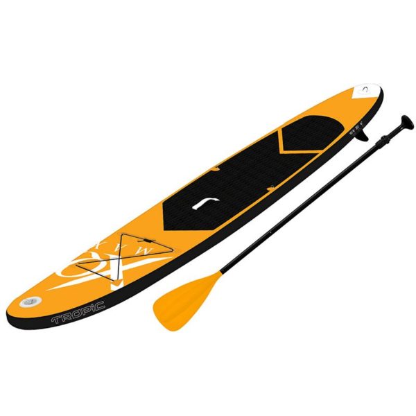 XQ Max SUP Board Set - 320x76x15cm - oranje - opblaasbaar