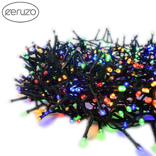 Ceruzo Micro Cluster - 1000 LED -  20 meter - 8 Lichtfuncties + Geheugen - multicolor