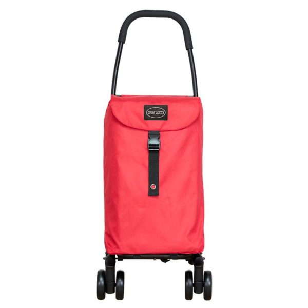 Ceruzo Go Four Boodschappentrolley  - Rood - 43.5 liter - by Playmarket