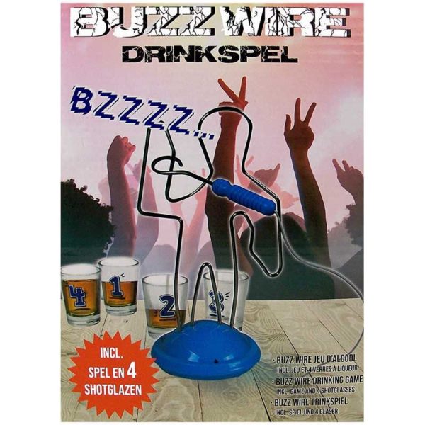 Buzz Wire Drinkspel - Spiraal Game