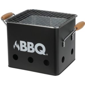 BBQ Kubus - Mini-Barbecue - mat Zwart - 18x15xH15cm