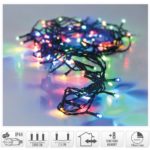 Kerstverlichting 320 led- 24m - multicolor - Timer - Lichtfuncties - Geheugen - Buiten