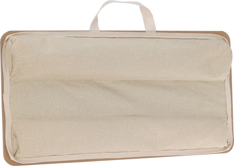 Laptoptafel met Kussen - Schootkussen - 57.5 x 30.5 - bruin Laptoptafel met Kussen - Schootkussen - 57.5 x 30.5 - bruin - Afbeelding 2