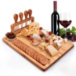 Ceruzo Borrelplank - Kaasplank met Kaasmesjes - Extra Groot