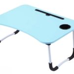 Ceruzo Opklapbare Laptoptafel - Bedtafel - 60x40 cm - Blauw