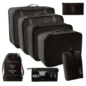 Ceruzo Packing Cubes - Reisorganizers - set van 8