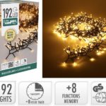 Treecluster Kerstboomverlichting - 192led - extra warm wit