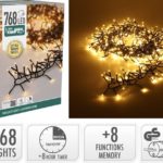 Treecluster Kerstboomverlichting - 768led - extra warm wit