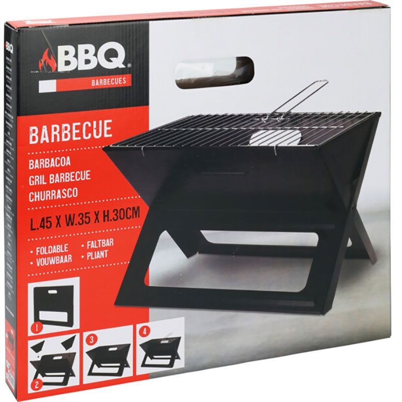 Opvouwbare Barbecue - inklapbaar - voor camping, strand en park Opvouwbare Barbecue - inklapbaar - voor camping, strand en park - Afbeelding 2