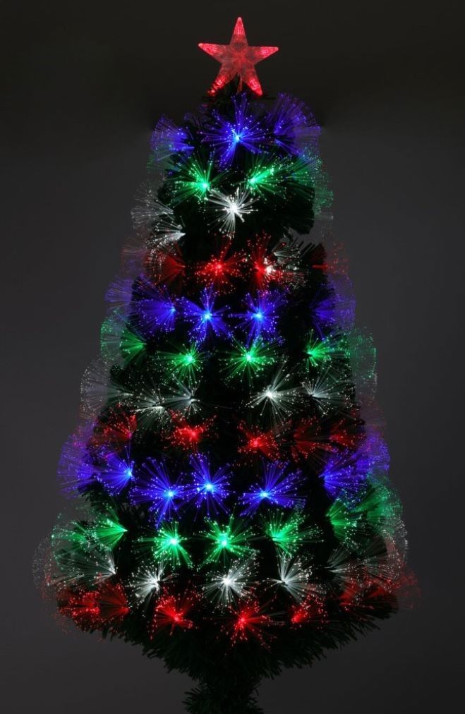 Kerstboom met Verlichting - Fiber Optic - 90 cm - multicolor Kerstboom met Verlichting - Fiber Optic - 90 cm - multicolor
