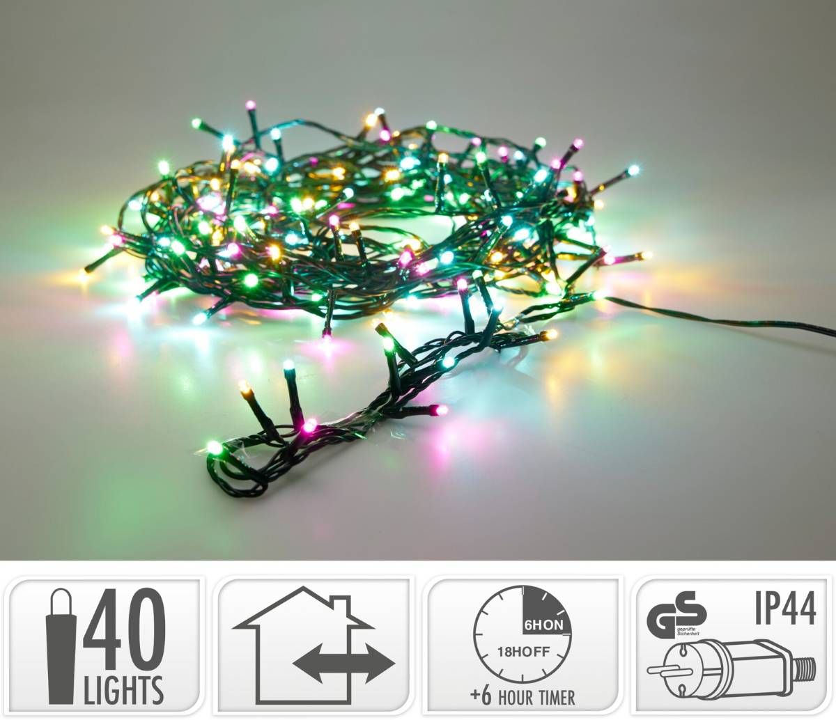 LED Verlichting 40 LED - 3 Meter - Kerst - Festival LED Verlichting 40 LED - 3 Meter - Kerst - Festival