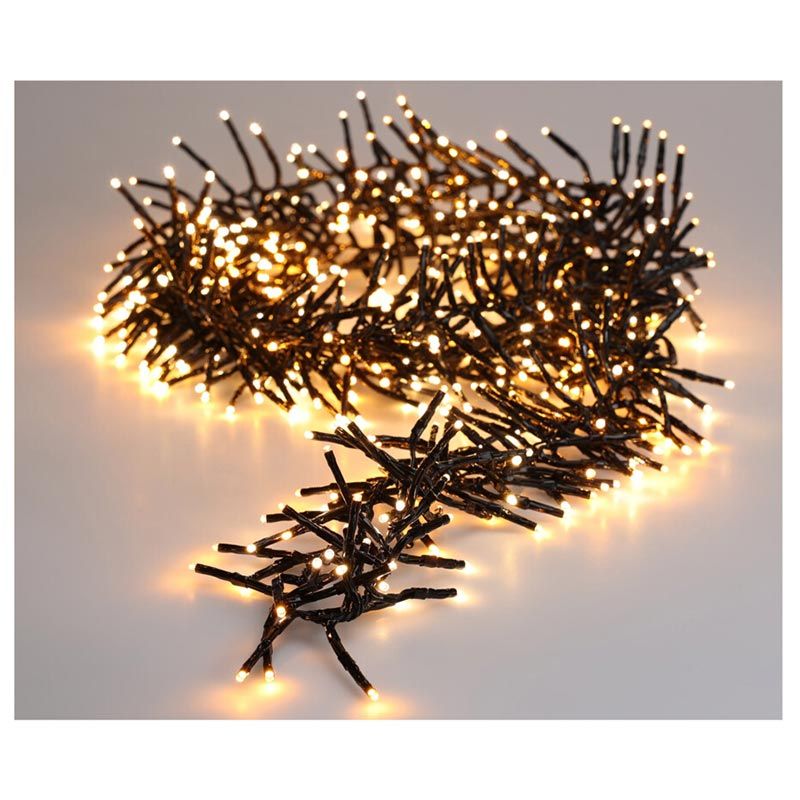 Clusterverlichting 192 led - 1.4m - two tone romantic - Batterij - Lichtfuncties - Geheugen - Timer Clusterverlichting 192 led - 1.4m - two tone romantic - Batterij - Lichtfuncties - Geheugen - Timer - Afbeelding 5