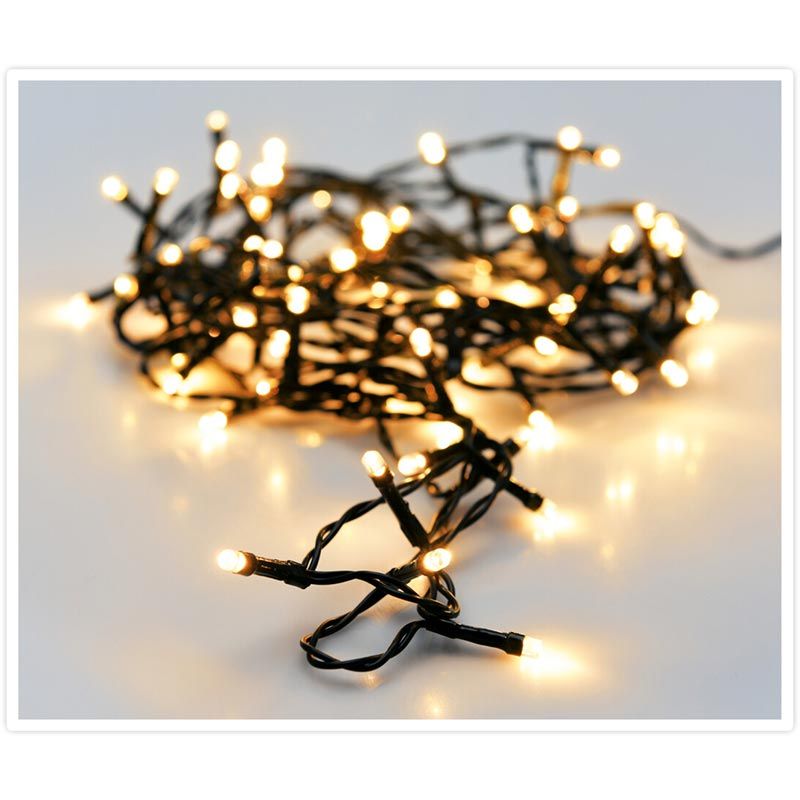 Kerstverlichting 80 led- 6m - extra warm wit - Timer - Lichtfuncties - Geheugen - Buiten Kerstverlichting 80 led- 6m - extra warm wit - Timer - Lichtfuncties - Geheugen - Buiten - Afbeelding 4