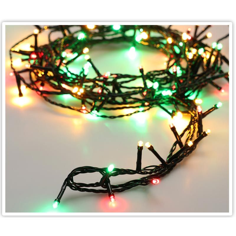 Kerstverlichting 80 led- 6m - three tone traditional - Timer - Lichtfuncties - Geheugen - Buiten Kerstverlichting 80 led- 6m - three tone traditional - Timer - Lichtfuncties - Geheugen - Buiten - Afbeelding 4
