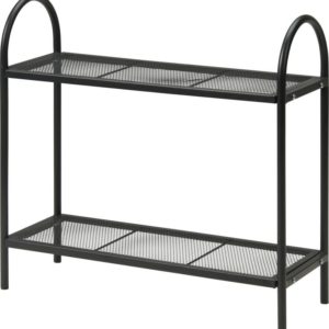 Plantenrek metaal - mat zwart