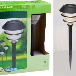 Buitenlamp op Zonne Energie - 4 Stuks - Solar Tuinverlichting