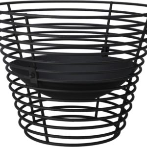 Vuurkorf - Ø 53 x 40 cm - Zwart