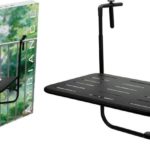 Balkontafel - Mat Zwart - 60x40