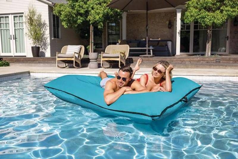 Intex Luxe Loungebed - 198x157 cm Intex Luxe Loungebed - 198x157 cm - Afbeelding 3