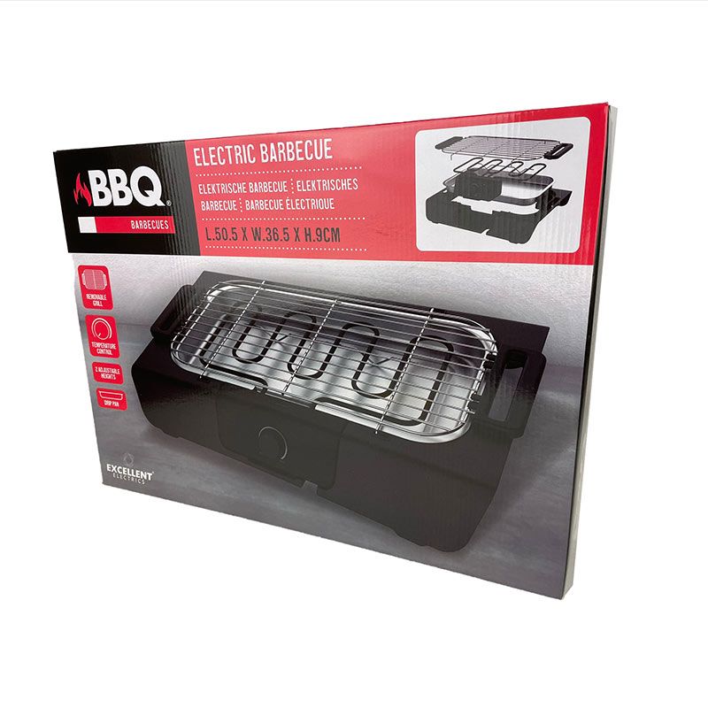 Elektrische Tafel Barbecue - grillplaat 42 x 24 Elektrische Tafel Barbecue - grillplaat 42 x 24 - Afbeelding 2