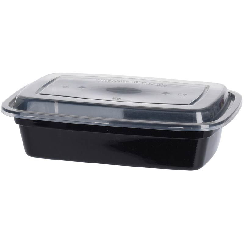 Meal Prep Bakjes 10 stuks - 1 compartiment Meal Prep Bakjes 10 stuks - 1 compartiment - Afbeelding 2