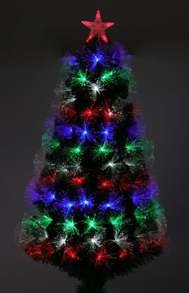 Kerstboom met Verlichting - Fiber Optic - 60 cm - multicolour Kerstboom met Verlichting - Fiber Optic - 60 cm - multicolour
