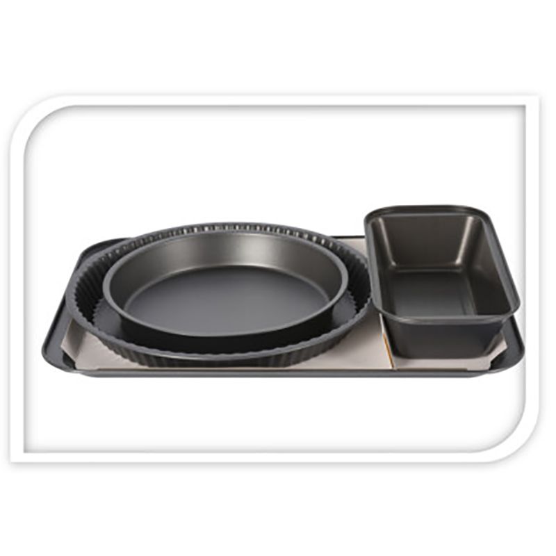 La Cucina Bakvormen Set - 4 delig - Diverse Maten La Cucina Bakvormen Set - 4 delig - Diverse Maten - Afbeelding 2