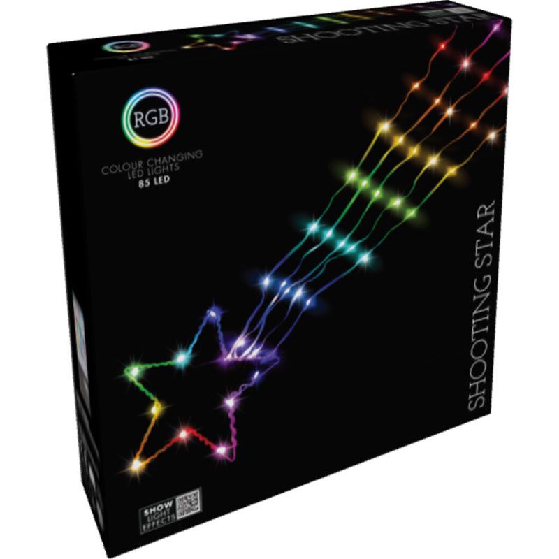 Vallende Ster - RGB-verlichting - 165 cm - Afstandsbediening Vallende Ster - RGB-verlichting - 165 cm - Afstandsbediening - Afbeelding 2